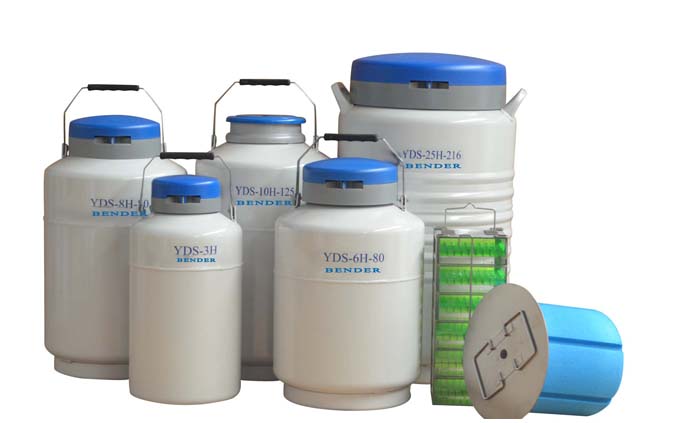 YDS-3H航空运输液氮罐参数-3升干式液氮罐